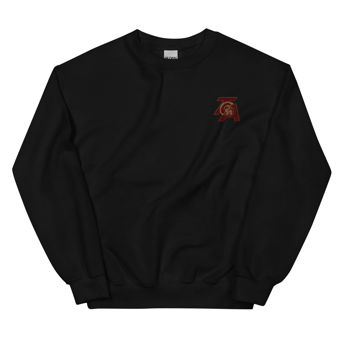 Unisex Sweatshirt with left chest embroidery – FrontStreetDesigns