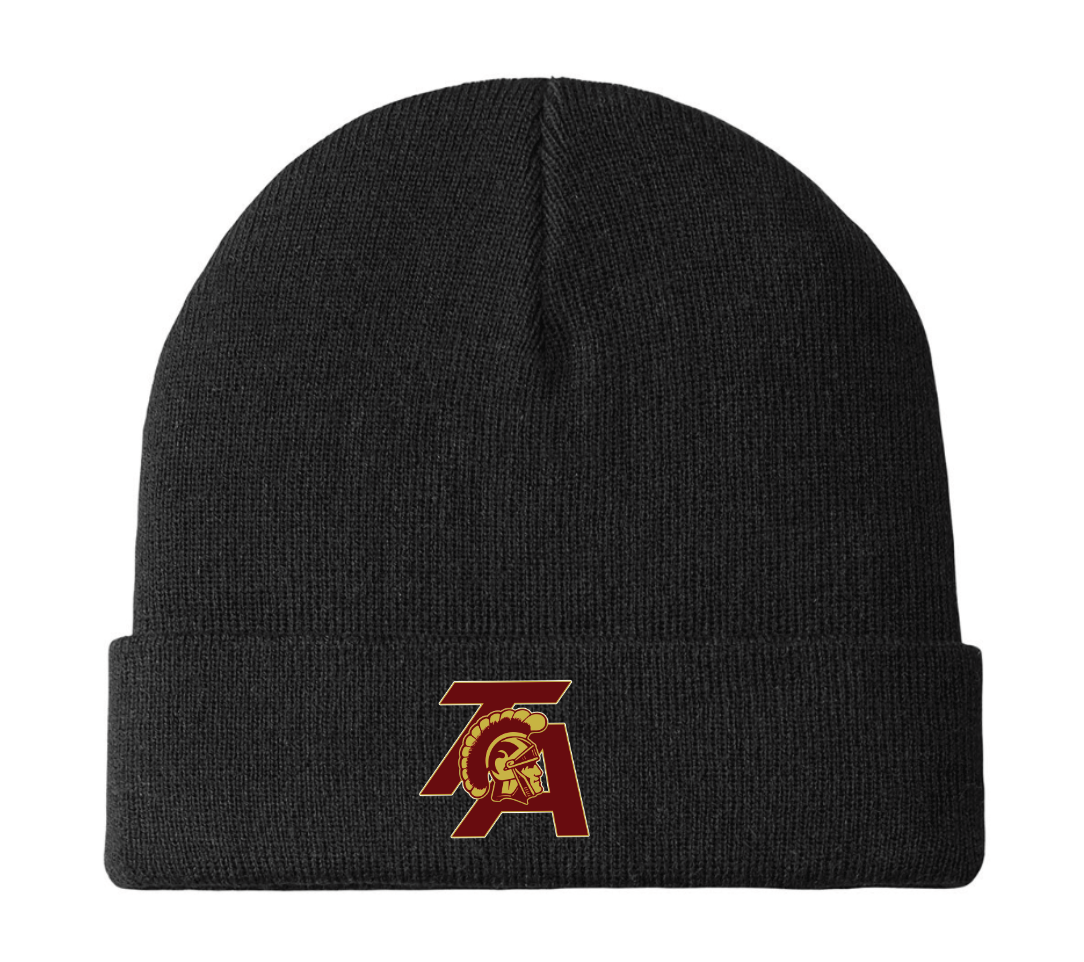 Thornton Academy Knit Fold Over Beanies