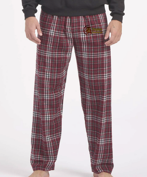 Flannel PJ Pants w embr. logo - Sizes XXS-2XL