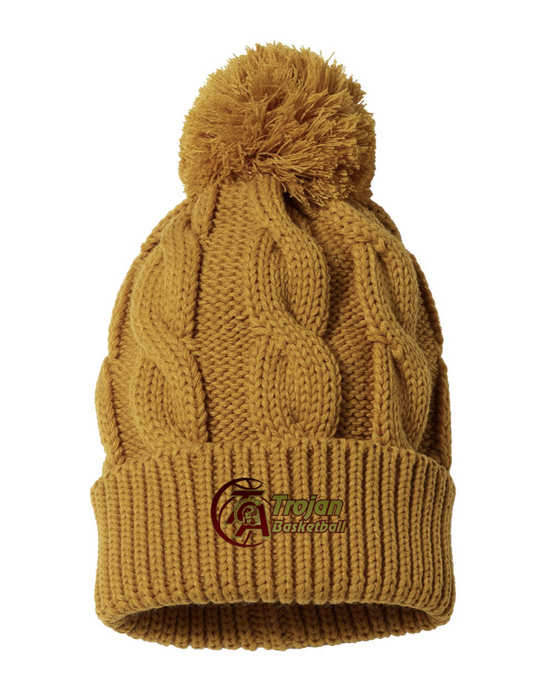 Knit Hat Gold or Maroon