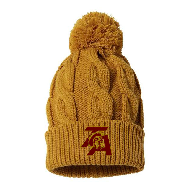 Thornton Academy Knit Fold Over Beanies