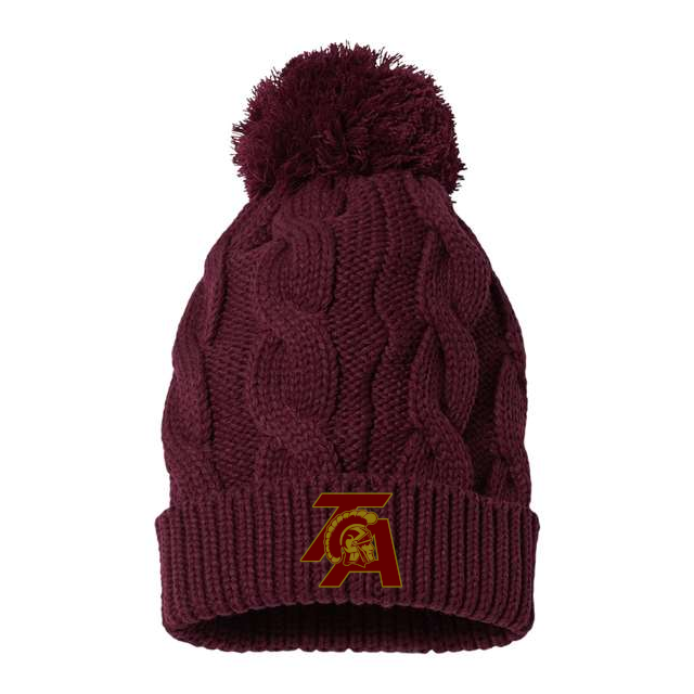 Thornton Academy Knit Fold Over Beanies