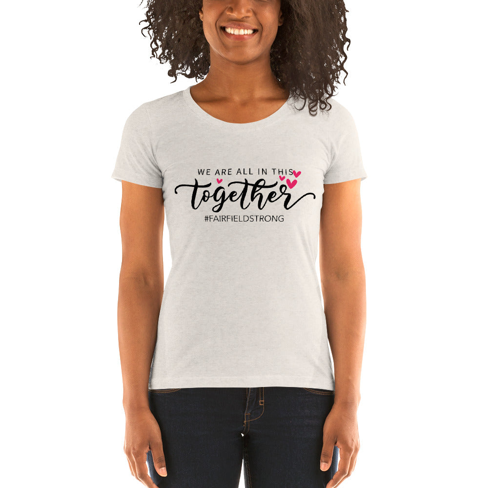 Ladies' short sleeve t-shirt with customer logo