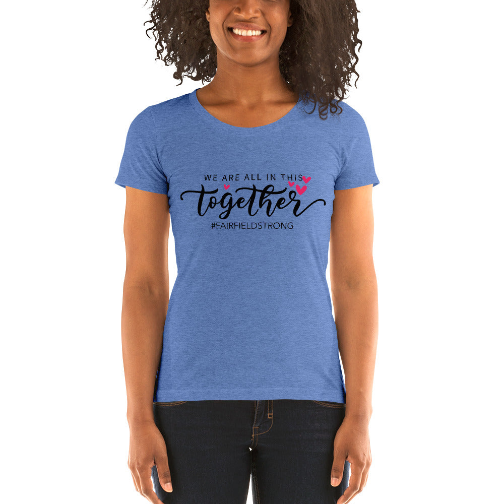 Ladies' short sleeve t-shirt with customer logo