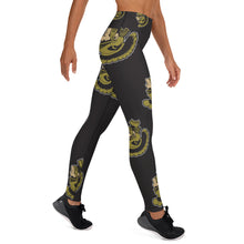 Load image into Gallery viewer, Yoga Leggings with all over TA print