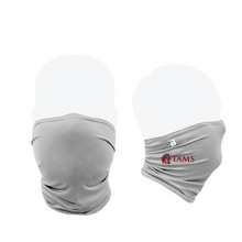 Load image into Gallery viewer, Neck Gaiter with sublimation logo Trojan Head or TAMS Logo