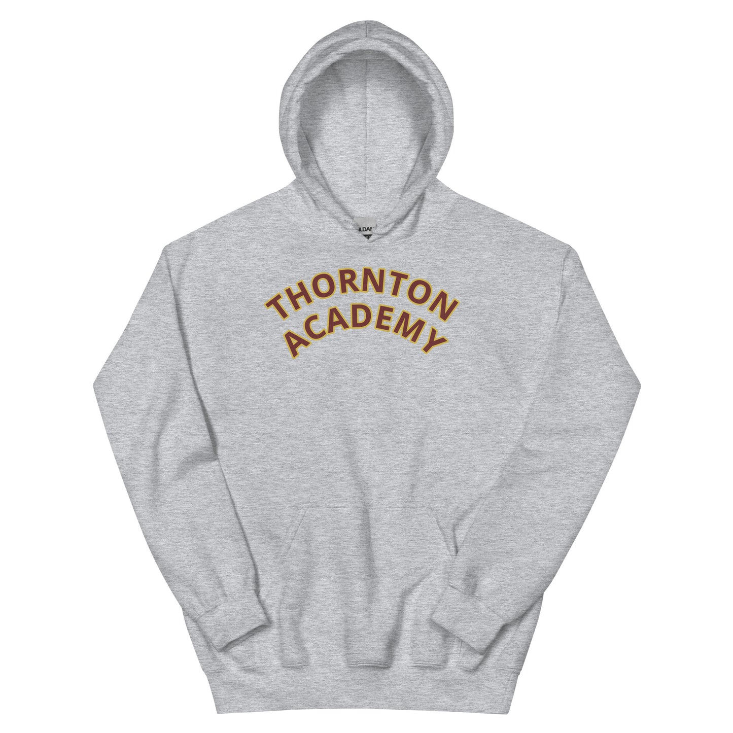 Unisex Hoodie with Thornton Academy print