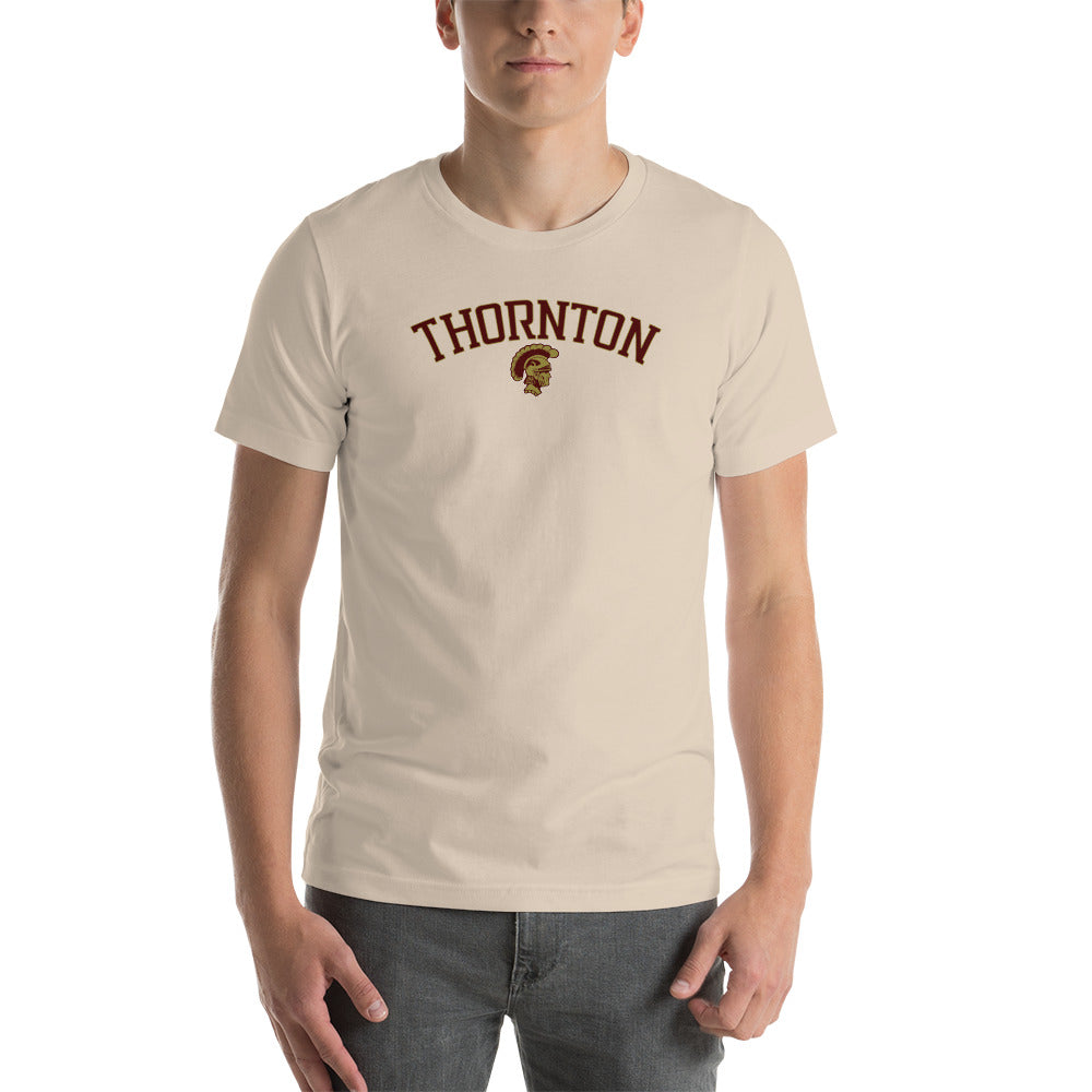 Unisex t-shirt with Thornton logo